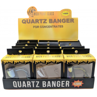 14mm Color Tube Quartz Bangers - (Display of 12) [FSD-0002]